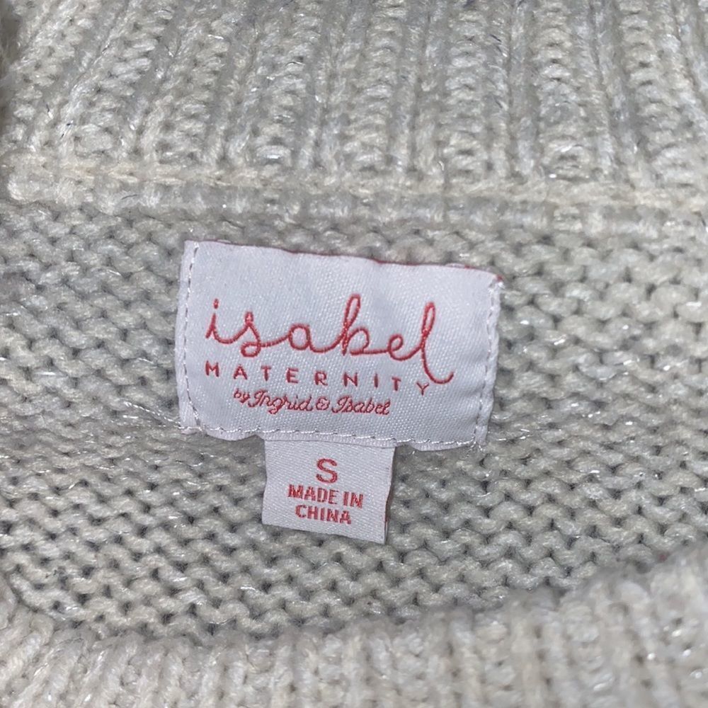 ✨4xHP✨Maternity Stripe Colorblock Pullover Isabel✨ - Picture 5 of 5